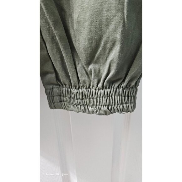 Mens Brooklyn Cloth Olive Cargo Jogger Pants Elastic Waist Drawstring Size 3XL - Picture 6 of 16